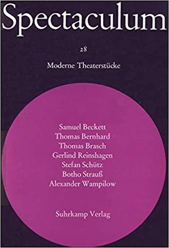Spectaculum 28: Sieben moderne Theaterstücke