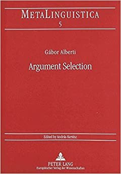 Argument Selection (Metalinguistica) indir