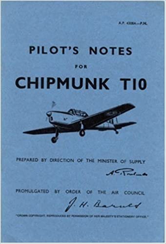 Chipmunk Pilots Notes: De Havilland Chipmun