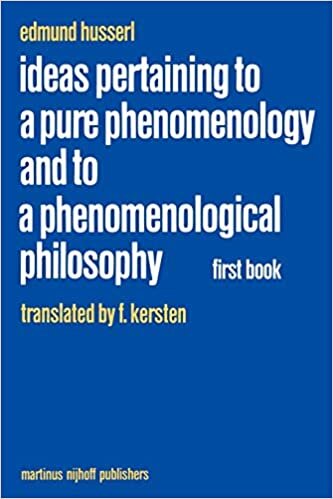Ideas Pertaining to a Pure Phenomenology and to a Phenomenological Philosophy: First Book: General Introduction to a Pure Phenomenology (Husserliana: ... Introduction to a Pure Phenomenology Bk. 1