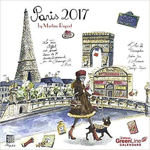 GreenLine Paris Martine Rupert 2017: Broschürenkalender indir
