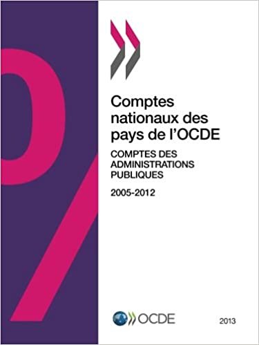 Comptes nationaux des pays de l'Ocde, Comptes des administrations publiques 2013: Edition 2013: Volume 2013