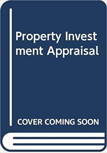 Property Investment Appraisal