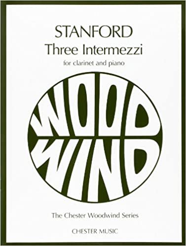 Three Intermezzi Op.13 for Clarinet & Piano
