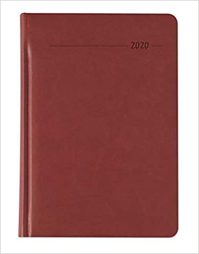 Buchkalender Tucson rot 2020 - Bürokalender A5