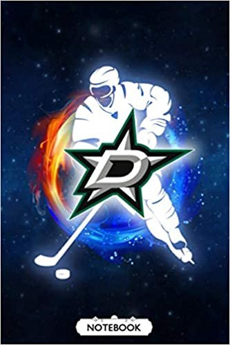 NHL Notebook : Dallas Stars Lined Notebook Journal Blank Ruled Writing Journal indir