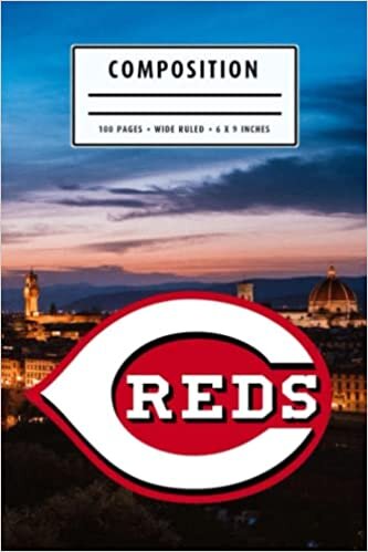 New Year Weekly Timesheet Record Composition : Cincinnati Reds Notebook | Christmas, Thankgiving Gift Ideas | Baseball Notebook #1