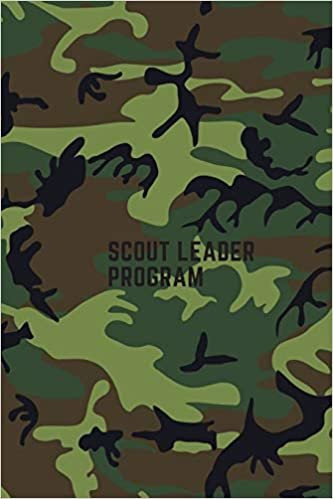 SCOUT LEADER PROGRAM: Unlined Notebook for Scout (6x9 inches), for Summer Camp, Gift for Kids or Adults, Scout Journal Notebook