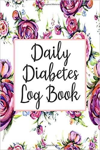Daily Diabetes Log Book: Daily 1 Year Diabetes Log Book - Blood Sugar Glucose Tracker
