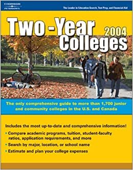 Undergraduate Guide to Two Year Colleges 2004 (Peterson's Two-Year Colleges)