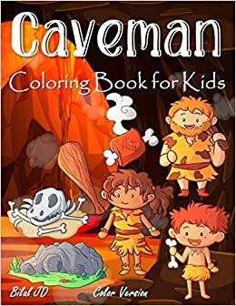 Caveman Coloring Book for Kids