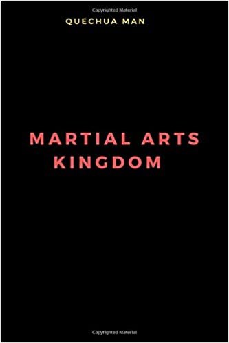 MARTIAL ARTS KINGDOM: Notebook, Journal, Diary )(6x9 line 110pages bleed)