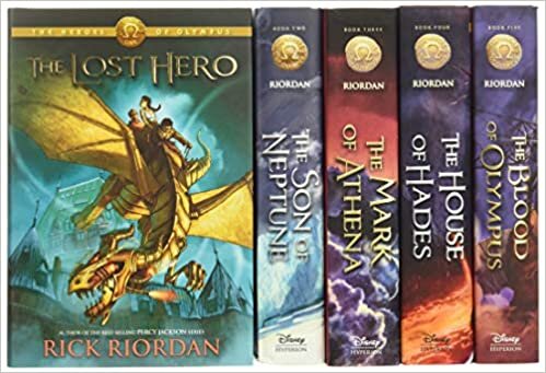 The Heroes of Olympus Hardcover Boxed Set indir