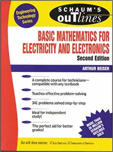 Schaum's Outline of Basic Mathematics for Electricity and Electronics indir