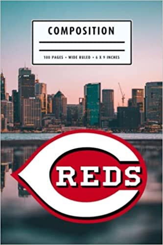 Composition : Cincinnati Reds Notebook- To My Baseball Son , To My Baseball Dad - Baseball Notebook #3