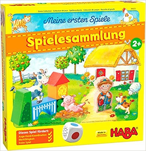 HABA 304223 - İlk Oyunlarım - Oyun Koleksiyonu, Çiftlik Üzerinde 1 - 3 Yaş ve Üzerinde 1 - 3 Çocuk İçin