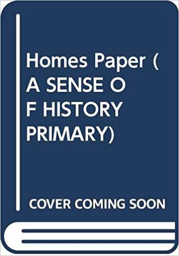 Homes Paper (A SENSE OF HISTORY PRIMARY) indir