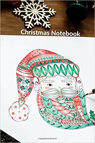 Christmas Notebook: Journal, Notes (110 Pages, Lined, 6 x 9)(Christmas Lined Notebook) indir
