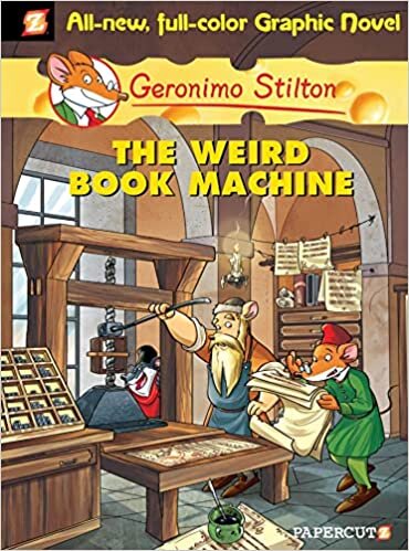 Geronimo Stilton Graphic Novels #9: The Weird Book Machine indir