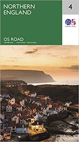 Northern England (OS Road Map)