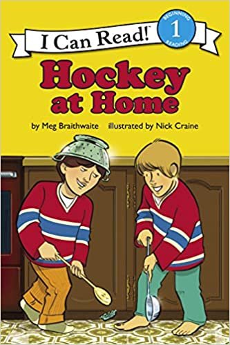 Hockey at Home (I Can Read! Level 2)