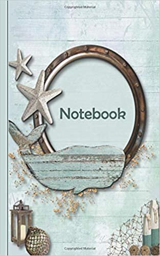 Notebook: Dot Grid Bullet Journal - Small (5x9 inch) with 50 Numbered Pages - Soft Matte Cover - Sea Ocean Beach
