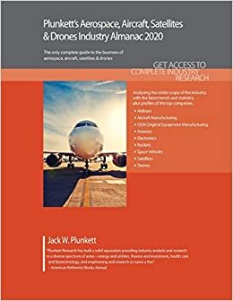 Plunkett's Aerospace, Aircraft, Satellites & Drones Industry Almanac 2020: Aerospace, Aircraft, Satellites & Drones Industry Market Research, ... Companies (Plunkett's Industry Almanacs)