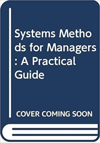 Systems Methods for Managers: A Practical Guide