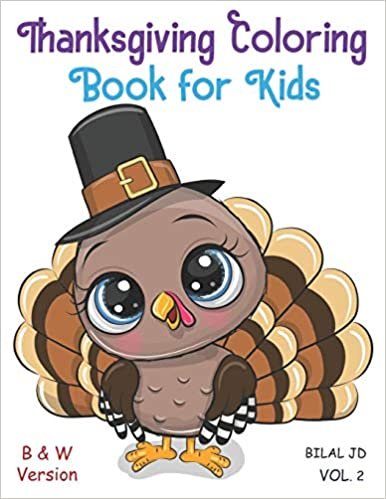 Thanksgiving Coloring Book for Kids: Books about Thanksgiving for Preschooler (Thanksgiving's Blessing, Band 2)