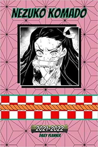 NEZUKO KOMADO - Demon Slayer Academic Year Planner: US UK CANADA EUROPE School Year Diary Journal Notebook (6x9)