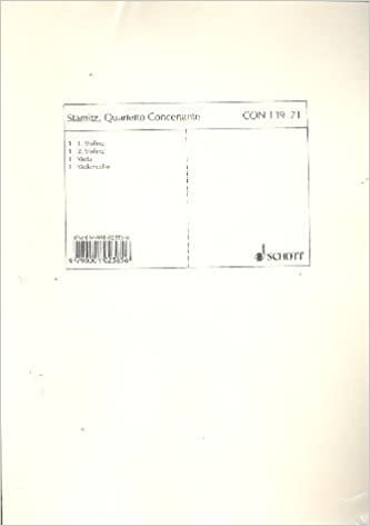 Quartet Concertante G Major Musique d'Ensemble-Ensemble de Partitions indir