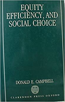 Equity, Efficiency, and Social Choice