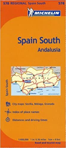 MUL-MAP-MICHELIN SPAIN ANDALUC (Maps/Regional (Michelin))