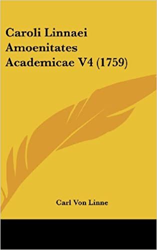 Caroli Linnaei Amoenitates Academicae V4 (1759)