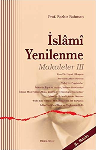 İslami Yenilenme Makaleler III