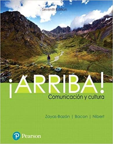 !Arriba!: comunicacion y cultura (What's New in Languages)