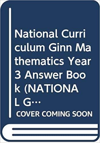 National Curriculum Ginn Mathematics Year 3 Answer Book (NATIONAL GINN CURRICULUM MATHEMATICS): Ans.Bk Level 3