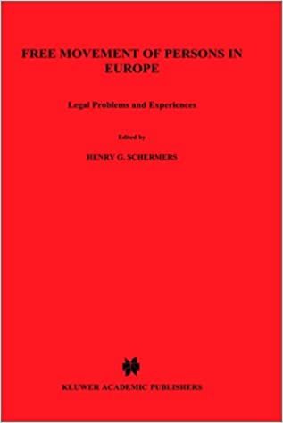 Free Movement of Persons in Europe:Legal Problems and Experiences indir