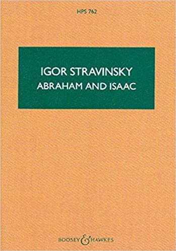 Abraham und Isaac: A Sacred Ballad. Bariton und Orchester. Studienpartitur. (Hawkes Pocket Scores) indir