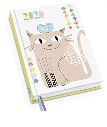 Happy Cat Taschenkalender 2020 - Terminplaner mit Wochenkale