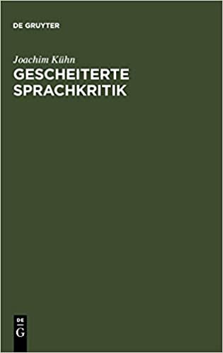 Gescheiterte Sprachkritik: Fritz Mauthners Leben und Werk