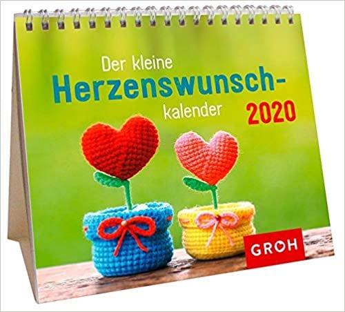 Der kleine Herzenswunschkalender 2020: Mini-Monatskalender indir