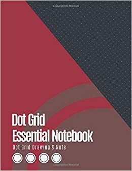 Dot Grid Essential Notebook: Dotted Graph Notebooks (Chili Pepper Red Cover) - Dot Grid Paper Large (8.5 x 11 inches), A4 100 Pages, Engineer Drawing ... Journal Graphing Pad, Design Book, Work Book.