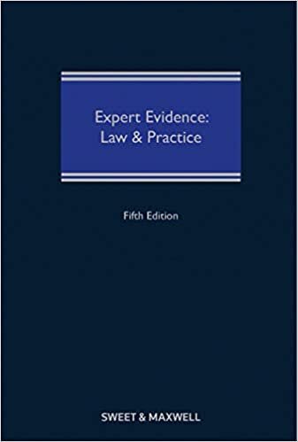 Expert Evidence: Law and Practice indir