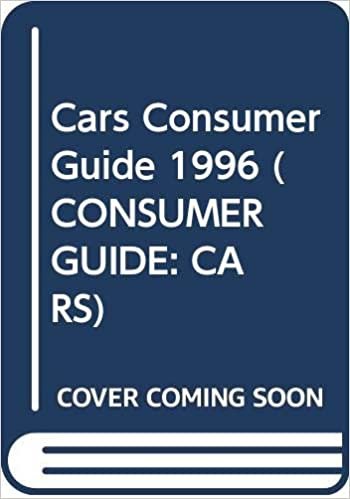 Cars Consumer Guide 1996 (CONSUMER GUIDE: CARS)