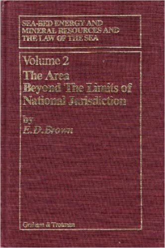 Brown Seabed Energy and Mineral (Sea-Bed Energy and Mineral Resources and the Law of the Sea, Vol 2): Area Beyond the Limits of National Jurisprudence v. 2