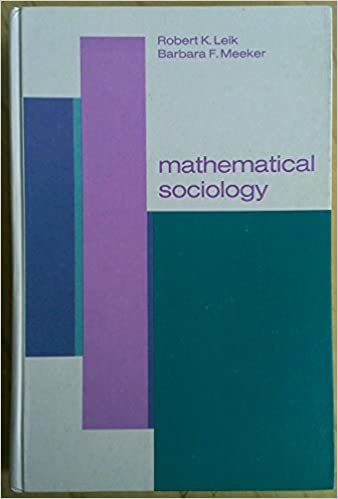 Mathematical Sociology indir