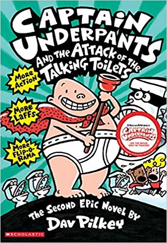 Captain Underpants and the Attack of the Talking Toilets (Captain Underpants #2) indir