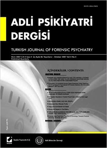 Adli Psikiyatri Dergisi - Cilt - 4 Sayi - 4 Ekim 2007 indir