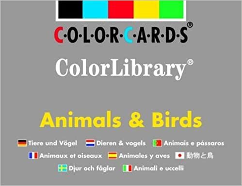 Animals and Birds (Colorlibrary) (Colorcards)